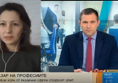 “Базар на професиите”: Успешни хора от различни сфери споделят опит с младите