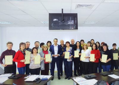 130 директори и зам.-директори на професионални гимназии взеха участие в онлайн квалификационни курсове на “Национален център за повишаване квалификацията на педагогическите специалисти”